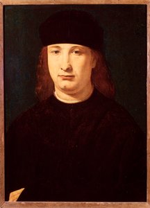 Portrait du poète italien Girolamo Casio - Giovanni Antonio Boltraffio