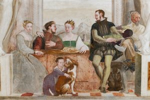 Le Banquet, Salle principale, vers 1570
