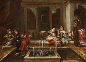 Intérieur arménien ou Scène orientale