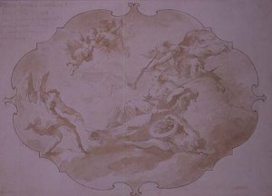 Triomphe de la Vertu Militaire, c.1750