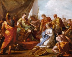 La continence de Scipion - Giovanni Antonio Pellegrini
