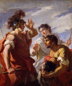César devant Alexandrie, 1724-25