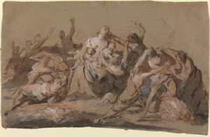 Le massacre des innocents - Giovanni Antonio Pellegrini