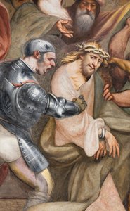 Allée centrale, Troisième travée sud, Montée au Calvaire