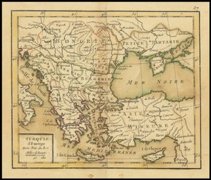 1762 map - Turquie d
