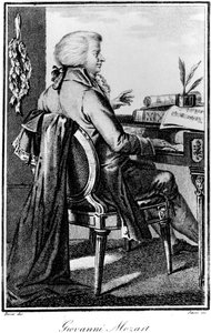 Wolfgang Amadeus Mozart, compositeur autrichien, vers 1784-1827 - Giovanni Antonio Sasso