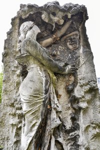 Cimetière Saint Vincent / Rue Lucien Gaulard / Paris XVIII / Île-de-France / France