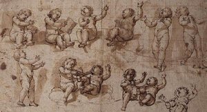 Études de Putti - Giovanni Baglione
