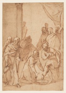 Le Christ lavant les pieds des disciples - Giovanni Balducci