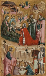 Nativité et Adoration des Mages, 1325-50