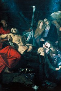Déposition du Christ au sépulcre - Giovanni Battista  Crespi