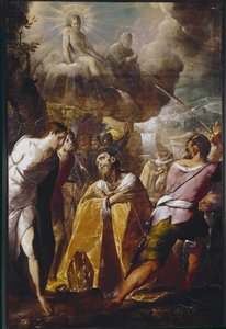 Le martyre de Saint Denis (huile sur toile)