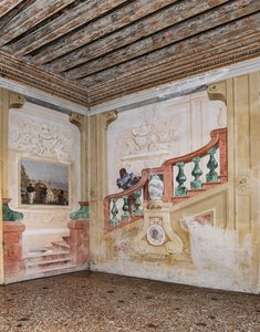 Chambre des Scènes de Carnaval : "Serviteur maure sur un faux escalier"