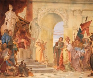 Magnanimité de Scipion (détail) - Giovanni Battista Tiepolo