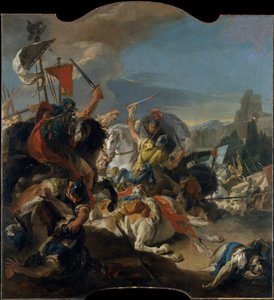 La bataille de Verceil - Giovanni Battista Tiepolo