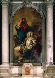 La Vierge apparaissant à Saint Jean de Népomucène