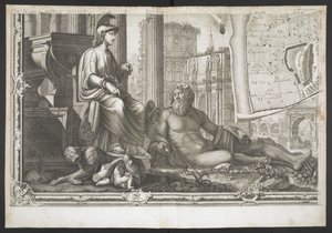 Figures et sculptures, de Nuova Pianta di Roma, data in luce de G. Nolli
