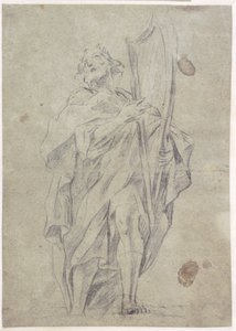 Le roi David avec sa harpe