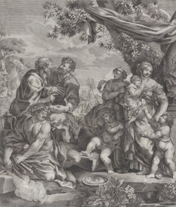 Scène allégorique avec un agneau sacrificiel, 1640-70