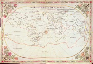 Carte du monde - Giovanni Battista Cavallini