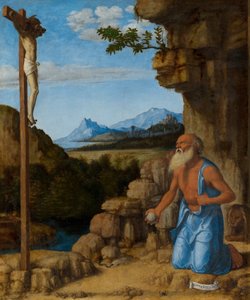 Saint Jérôme dans le désert - Giovanni Battista Cima da Conegliano