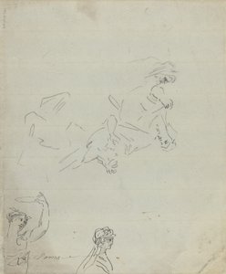 Études de figures [verso]