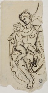 Vénus et Cupidon - Giovanni Battista Cipriani
