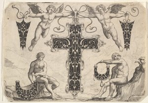 Pendentif en forme de croix et quatre autres motifs