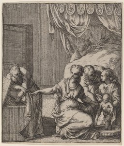 La naissance de la Vierge - Giovanni Battista Fontana