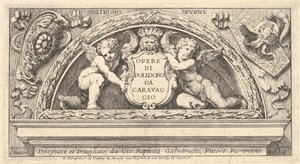 Page de titre de la série de gravures d