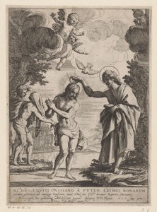 Baptême du Christ - Giovanni Battista Mercati