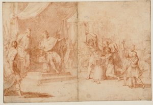 Le martyre de Saints Maris et Martha de Perse et leurs fils - Giovanni Battista Mercati