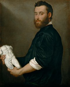 Portrait du sculpteur Alessandro Vittoria (1525-1608) - Giovanni Battista Moroni