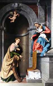 Le mariage mystique de Sainte Catherine