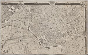Nuova pianta di Roma data in luce da Giambattista Nolli l’année MDCCXLVII, connue sous le nom de La Pianta Grande di Roma - Giovanni Battista Nolli