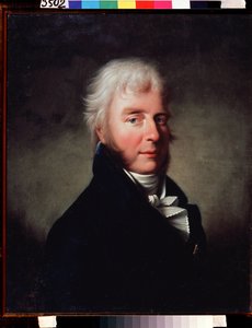 Portrait du prince Sergei F. Golitsyn - Giovanni Battista Ortolani Damon