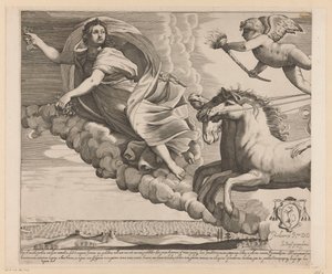 Apollon et Aurore (partie gauche) - Giovanni Battista Pasqualini