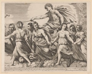 Apollon et Aurore (partie droite)