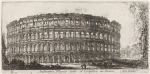 Amphithéâtre Flavien dit le Colisée - Giovanni Battista Piranesi