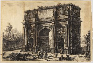 Arc de Constantin - Giovanni Battista Piranesi