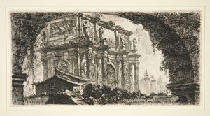 Arc de Constantin à Rome, tiré de Quelques vues d