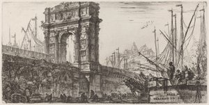 Arco di Traiano à Ancône - Giovanni Battista Piranesi