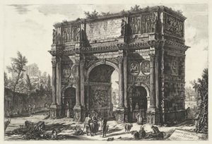 Arc de Constantin à Rome - Giovanni Battista Piranesi
