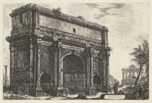 Arc de Septime Sévère à Rome - Giovanni Battista Piranesi