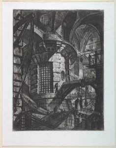 Série Carceri, Planche III - Giovanni Battista Piranesi