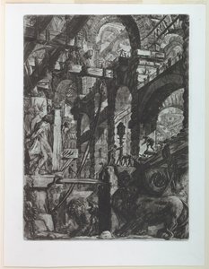 Série Carceri, Planche V - Giovanni Battista Piranesi