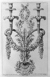 Décorations. Dessin de Giovanni Piranesi (Piranese)