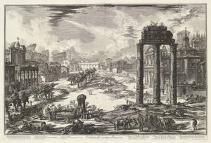 Forum Romain à Rome (série Vues de Rome) - Giovanni Battista Piranesi