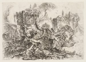 Groteschi : Ruines avec serpents