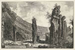 Intérieur du Colisée à Rome